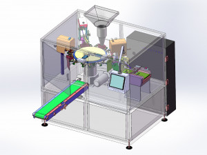 fully automatic snack packing machine 3D Model
