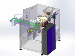 fully automatic snack packing machine 3D Model