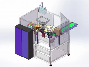 fully automatic snack packing machine 3D Model