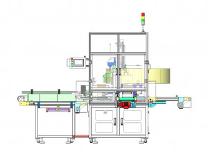 potion bottle automatic box packing machine 3D Model
