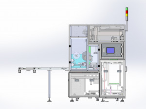 apple cell phone film tearing machine Model 3D