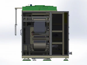 Polymer Battery Long cell Notching Dry Machine 3D Model