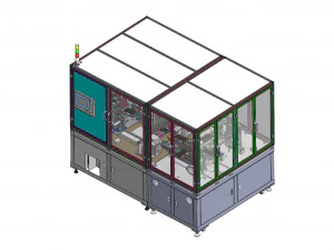 Full Auto Lithium Battery Magazine Stacking Machine 3D Model