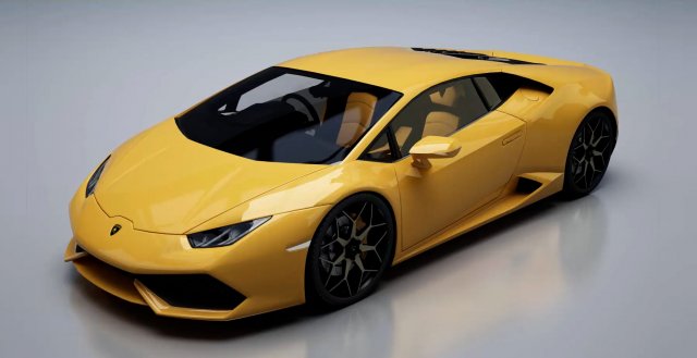 Huracan - Rhino 3D Model 3D .c4d .max .obj .3ds .fbx .stl .blend 