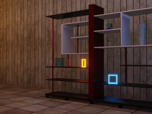 shelf Modèle 3D