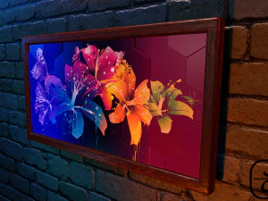 panel para pared Modelo 3D