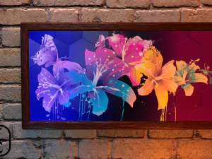 panel para pared Modelo 3D