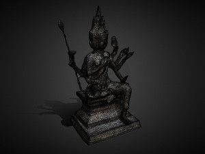 Brahma statue v1 C4D added 3D-Modell