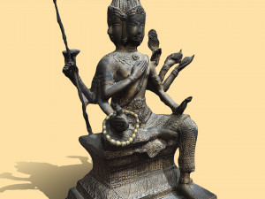 Brahma statue v1 C4D added 3D-Modell