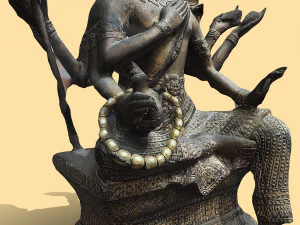 Brahma statue v1 C4D added 3D Model