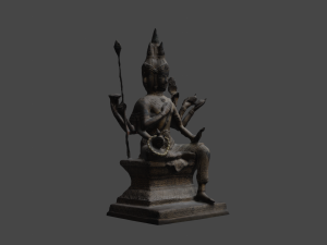 Brahma statue v1 C4D added 3D-Modell