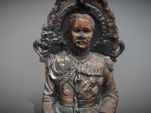 King statue 3D Модель