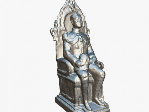 King statue 3D Модель