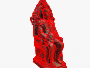 King statue 3D Модель