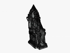 King statue 3D Модель