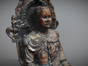 King statue 3D Модель