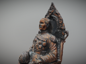 King statue 3D Модель
