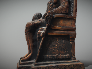 King statue 3D Модель