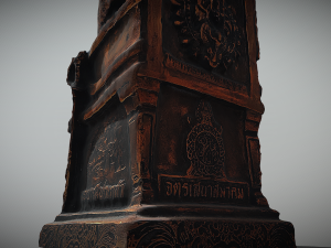 King statue 3D Модель
