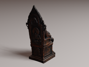 King statue 3D Модель