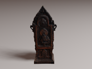 King statue 3D Модель