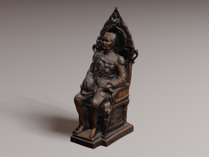 King statue 3D Модель