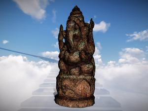 Ganesha 1 C4D added 3D-Modell