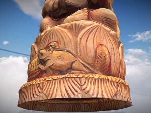 Ganesha 1 C4D added 3D-Modell
