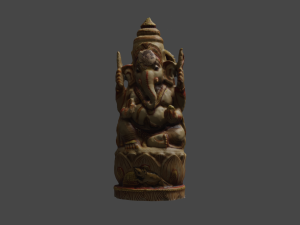 Ganesha 1 C4D added 3D-Modell