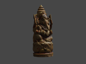 Ganesha 1 C4D added 3D-Modell