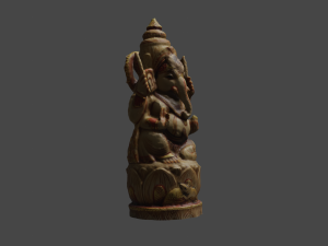 Ganesha 1 C4D added 3D-Modell