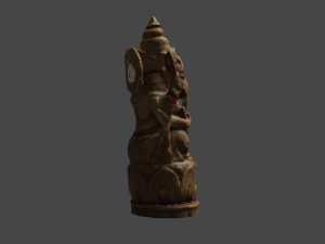 Ganesha 1 C4D added 3D-Modell