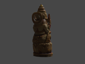 Ganesha 1 C4D added 3D-Modell