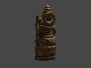 Ganesha 1 C4D added 3D-Modell