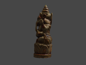 Ganesha 1 C4D added 3D-Modell