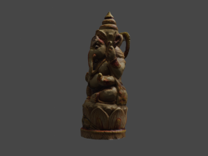 Ganesha 1 C4D added 3D-Modell