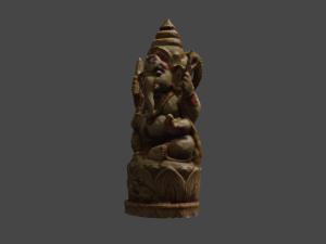 Ganesha 1 C4D added 3D-Modell