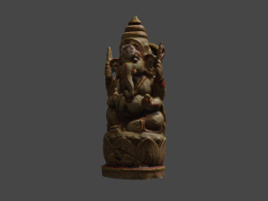 Ganesha 1 C4D added 3D-Modell