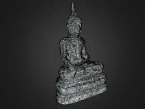 Buddha 3D C4D added 3D Model