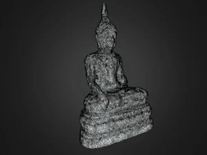 Buddha 3D C4D added 3D Model
