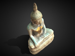 Buddha 3D C4D added 3D Model