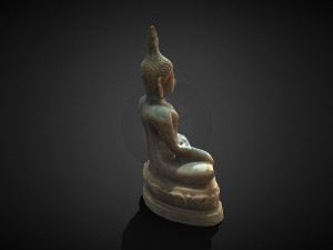 Buddha 3D C4D added 3D Model