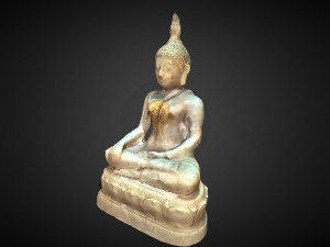 Buddha 3D C4D added 3D Model