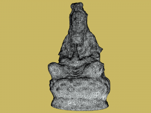 Guanyin 1 C4D added Model 3D