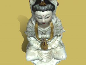 Guanyin 1 C4D added Model 3D