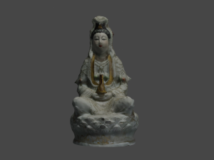 Guanyin 1 C4D added Model 3D