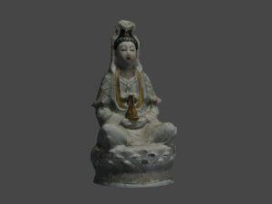 Guanyin 1 C4D added Model 3D