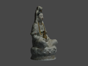 Guanyin 1 C4D added Model 3D