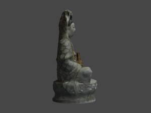 Guanyin 1 C4D added Model 3D