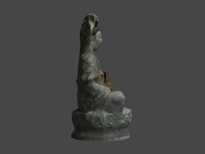 Guanyin 1 C4D added 3D Model